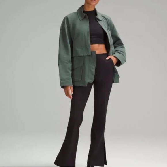 LULULEMON GLYCE 2-in-1 ADAPTABLE JACKET GREEN.SIZE SMALL - Picture 3 of 15